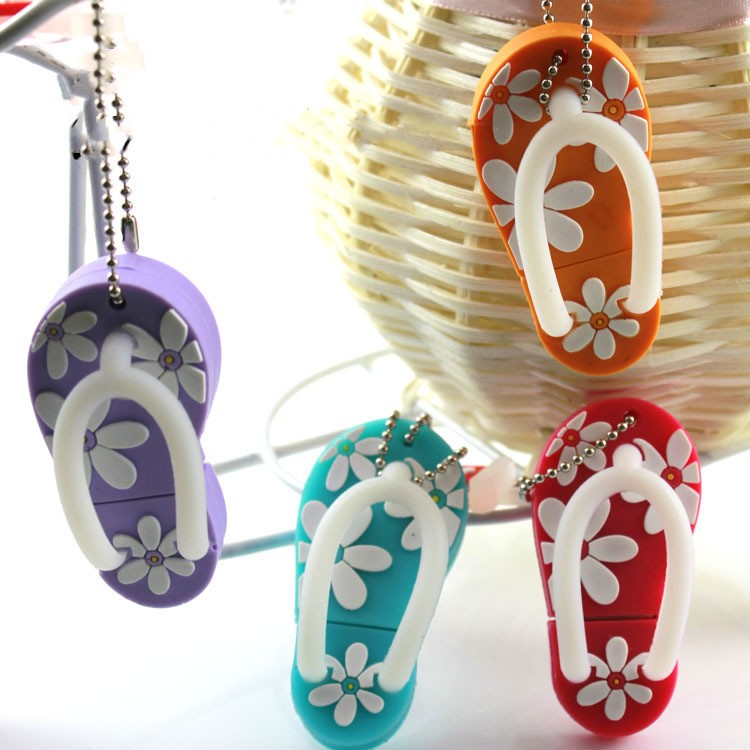 Cartoon Creative Beach Shoes U Disk Fashion Mini Customization photo 7