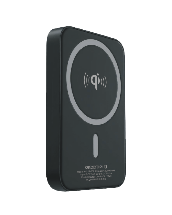 KP-701 Best-selling Wireless Power Bank Fast Charging Magnetic Stable Compact And Portable Factory Direct Stock photo 2