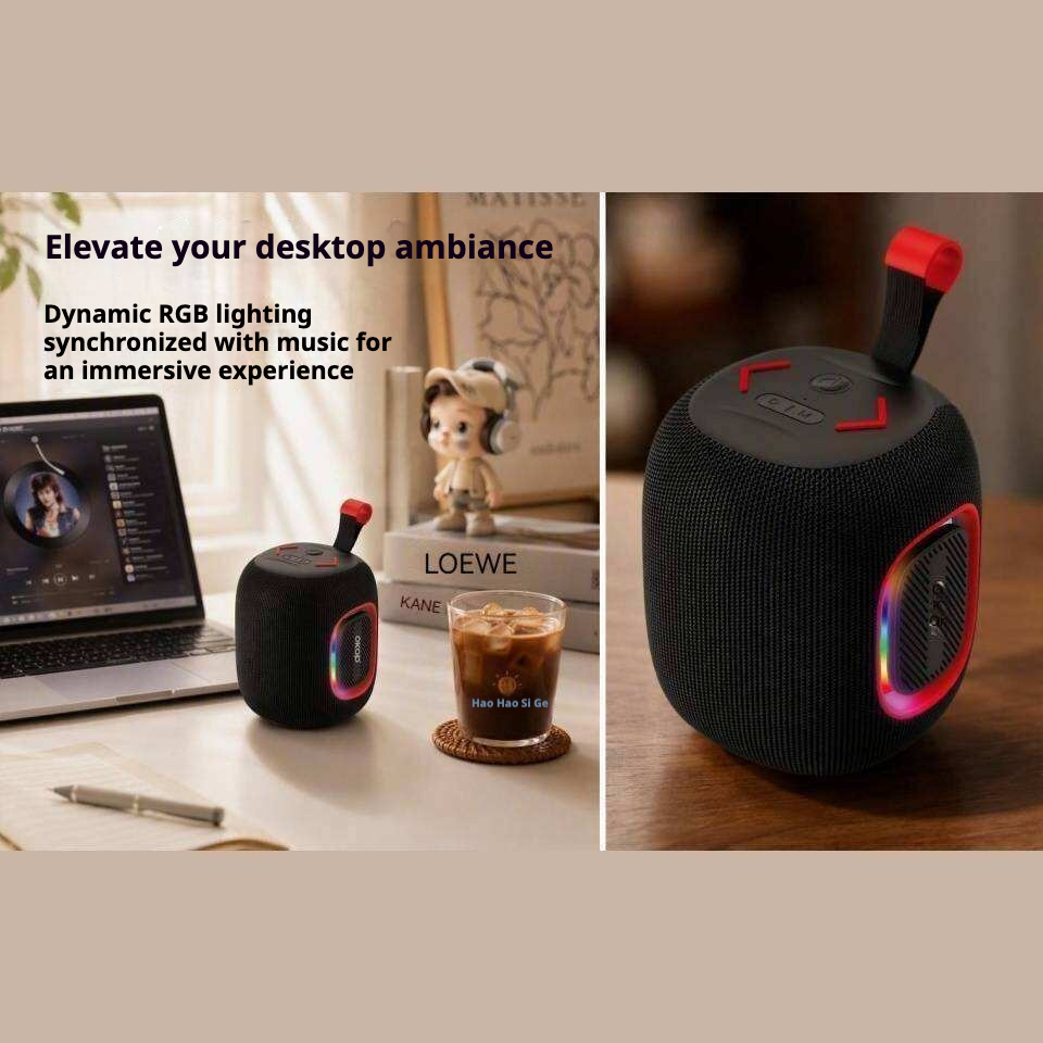 KP-877 Best-selling Wireless Bluetooth Speaker Portable Handle RGB Lighting Long Battery Life Ideal For Parties Outdoor Use Factory Stock Available photo 8