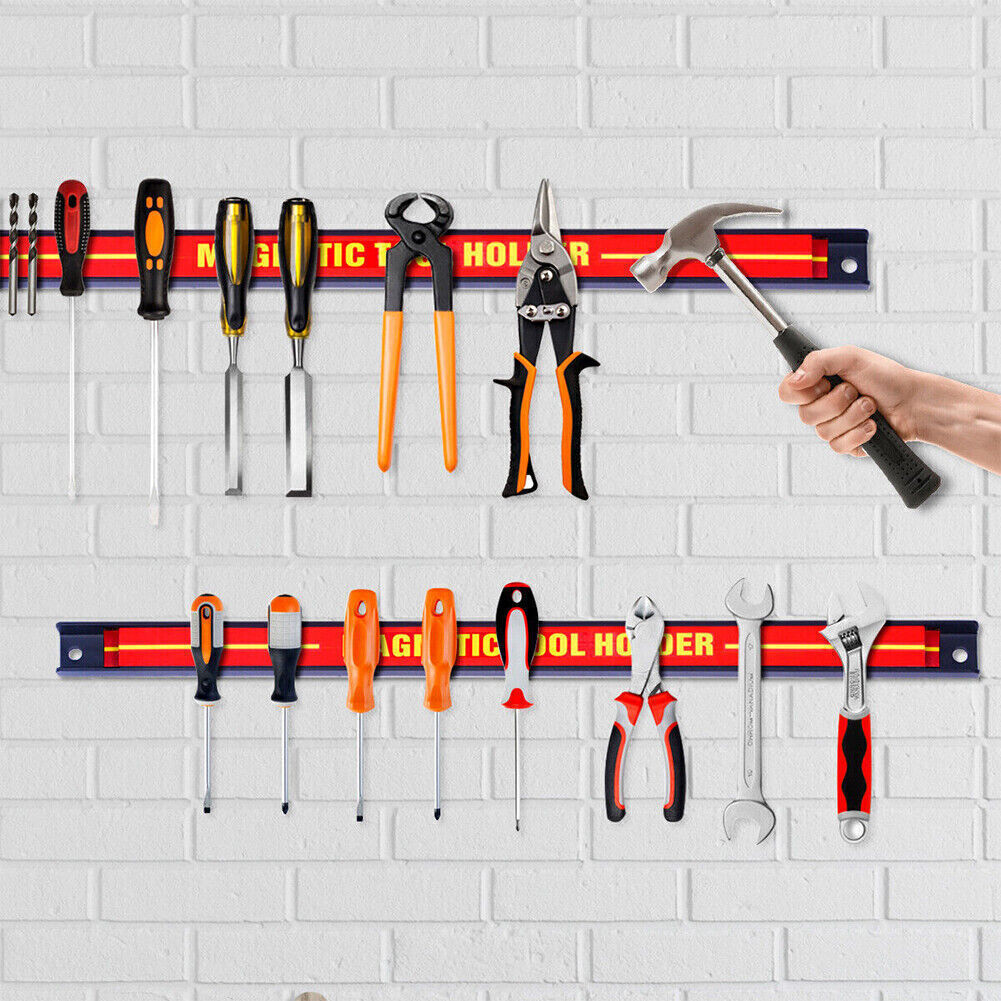 6x18 Heavy Duty Magnetic Tool Bar Storage Holder Rack Garage Wall Holder Strips photo 3