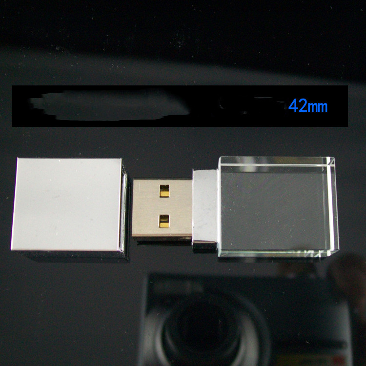 DIY Luminous Creative Crystal U Disk Mini Car photo 4