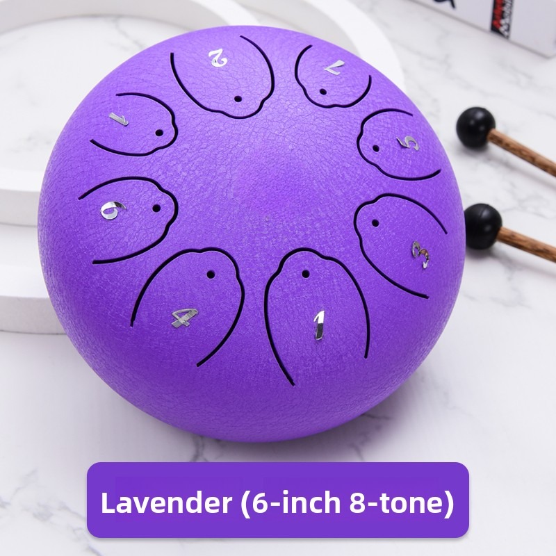 Series 6-Inch 8-Note Steel Tongue Drum photo 2