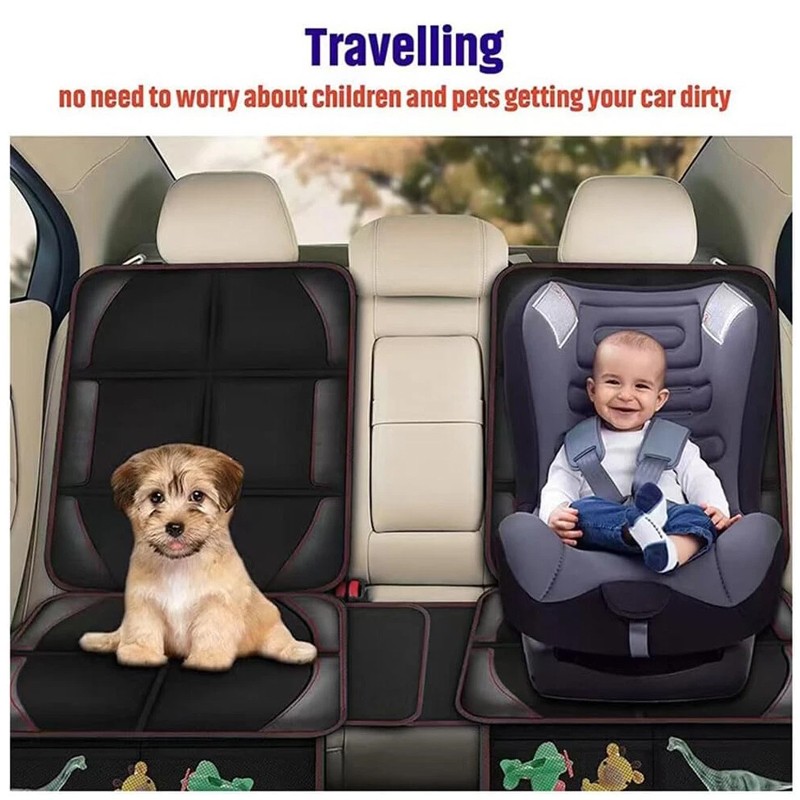Car Seat Protectors For Child Car Seats Non-Slip Seats Protectors Universal photo 6
