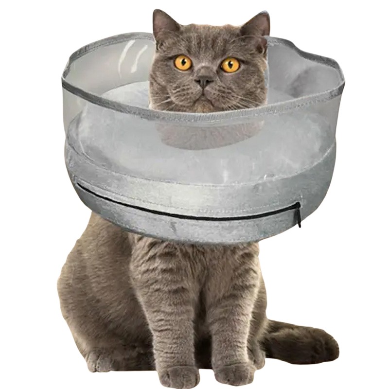 Inflatable Dog Cone Collar Soft After Surgery ALterna Tive Meff-Mluk photo 6