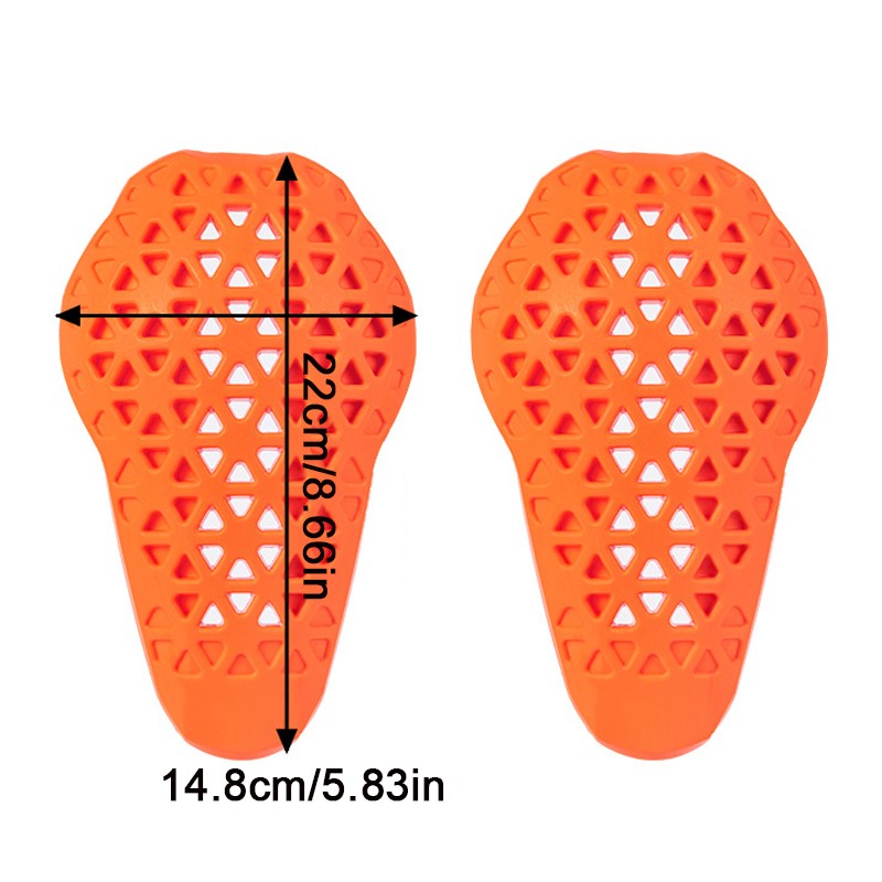 Knee Thigh Elbow Protection Pads Motorbike Jacket Insert Armour Guard For Motor photo 5