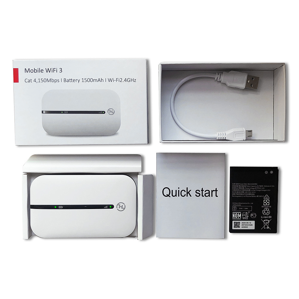 Wi-fi 4g Router With Lithium Battery 150Mbps Unlocked photo 2