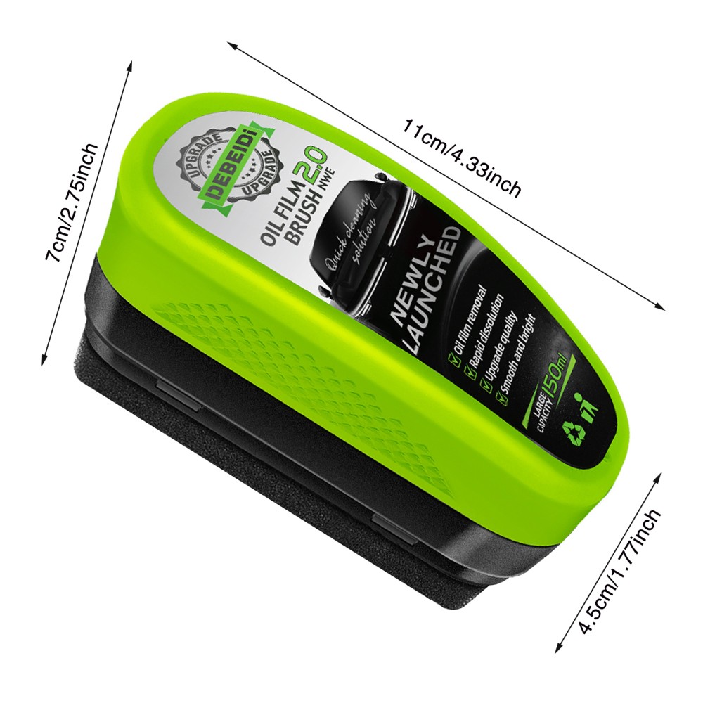 Car Window Windscreen Glass Oil Film Automotive Cleaning Brush Remover Cleaner photo 6