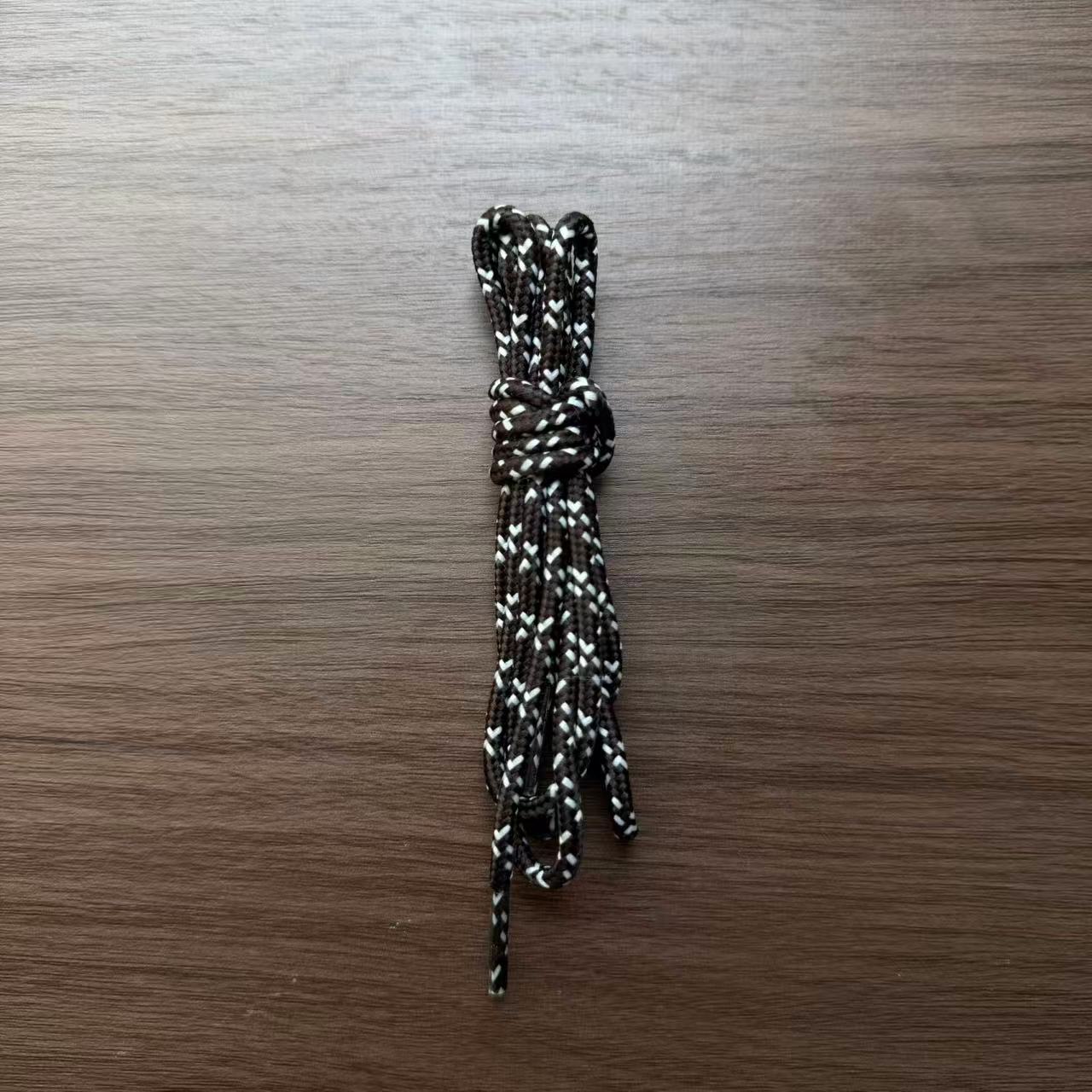 16-Spindle Round Dot-Pattern Braided Shoelaces photo 5