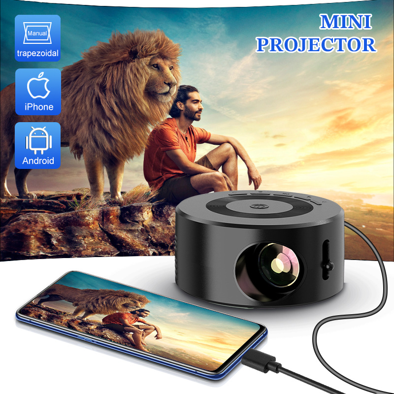 Mini Portable Projector - Pocket-sized Home Cinema photo 5
