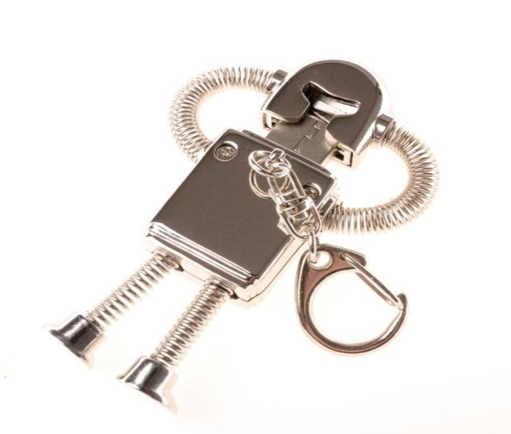 Metal Robot U Disk Spring Robot U Disk Zinc Alloy U Disk photo 5