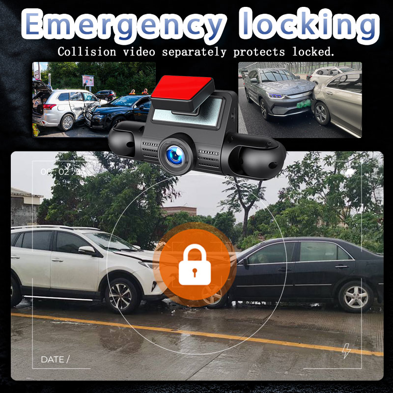 1080P High-definition Driving Recorder With Four Lenses, High-definition Night Vision, Front, Back, Left, Right Recording photo 3
