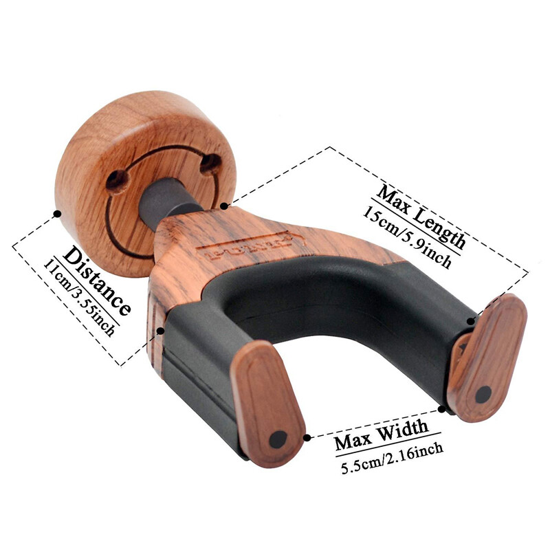 Guitar Holder Wall Mount Hanger Hook Bracket Stand Display photo 7