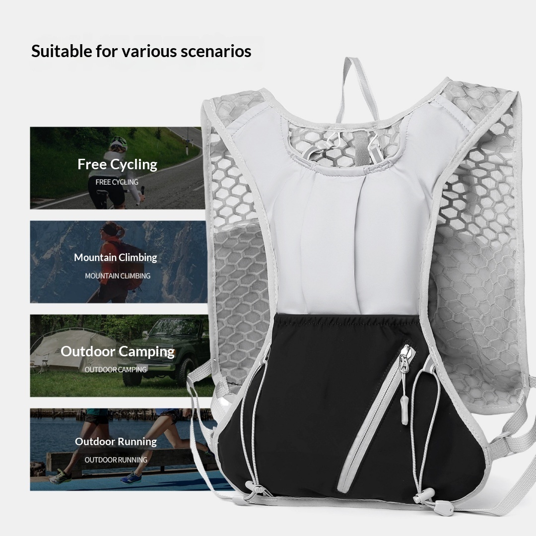 Cross-Border Outdoor Sports Lightweight Multi-Functional Cycling Marathon Hiking Vest Cross-Country Running Water Bag Vest Backpack photo 1
