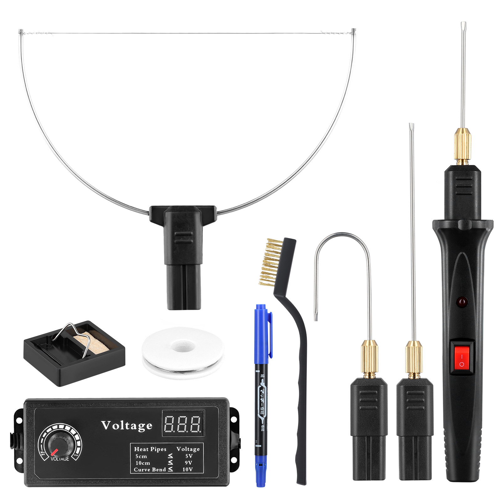 Foam Cutting Tools, Electric Cutting Tool Kits, Polystyrene Foam Cutting Pens, Equipped With An Electronic Voltage Converter Adapter, Are Used For Foam Cutting, Drilling And Detailed Processing. photo 5