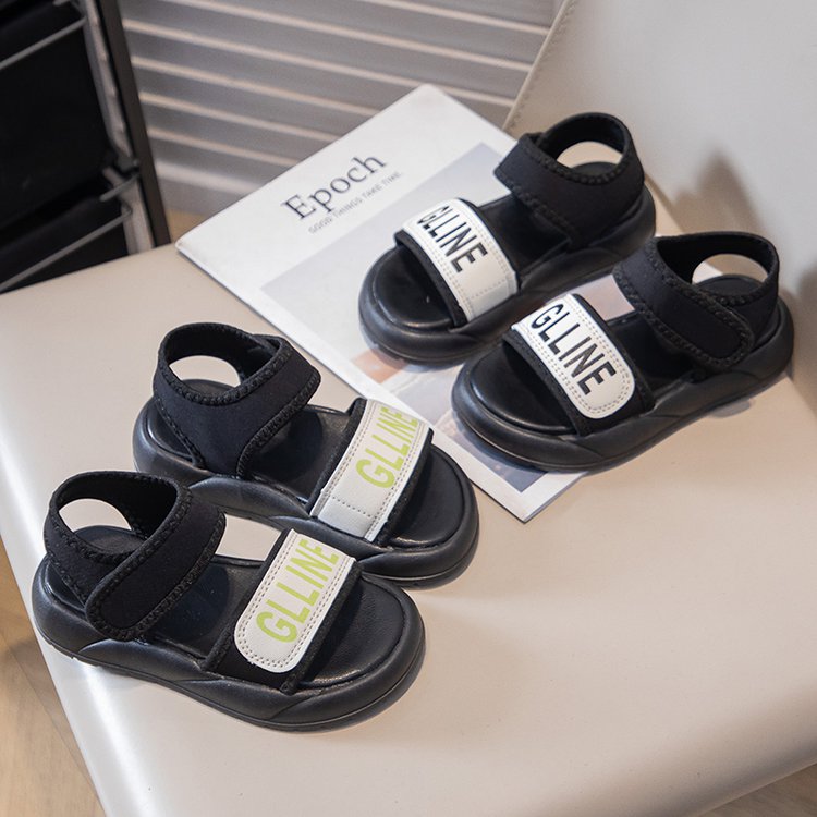 Sandals, Soft Soled Children's Beach Shoes, Summer New Fashionable Sandals, Lightweight And Non Slip Sports Sandals photo 6