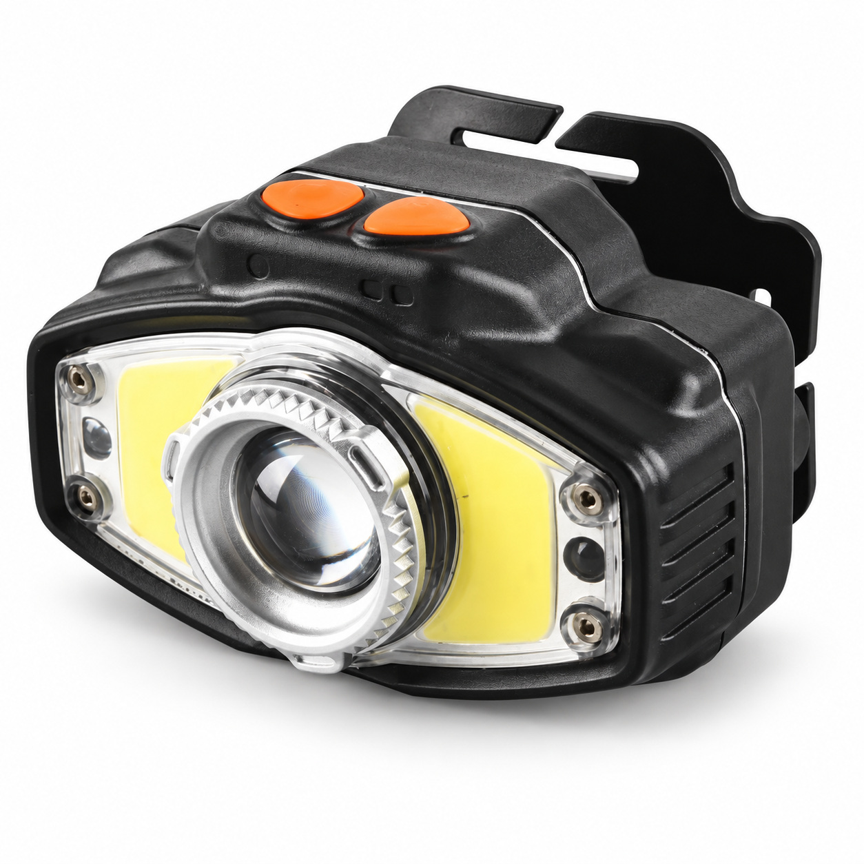 W663 2 Hands Free COB LED Headlamp 10W 4000mAh Rechargeable Type C For Camping Hiking photo 1