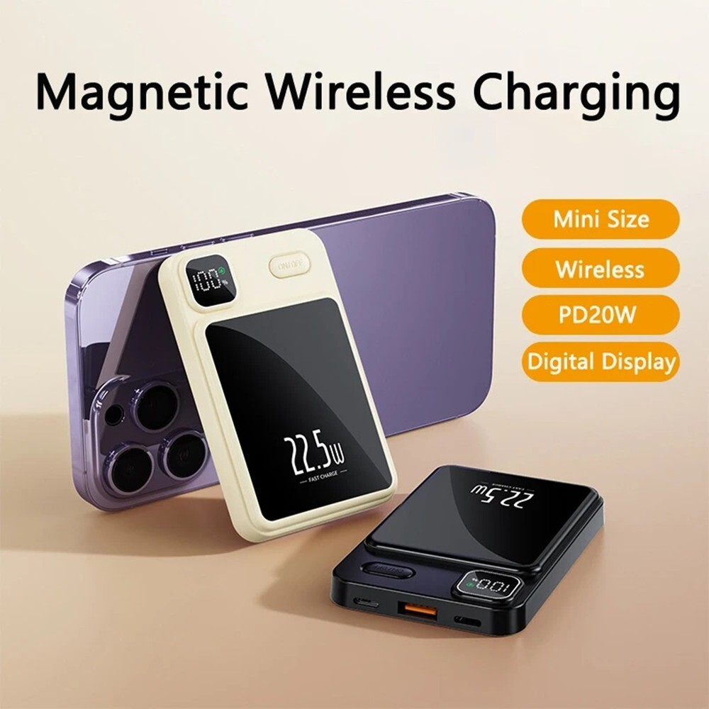 Magsafe Power Bank Portable Charger Magnetic Battery Pack For I Phone S Amsung photo 2