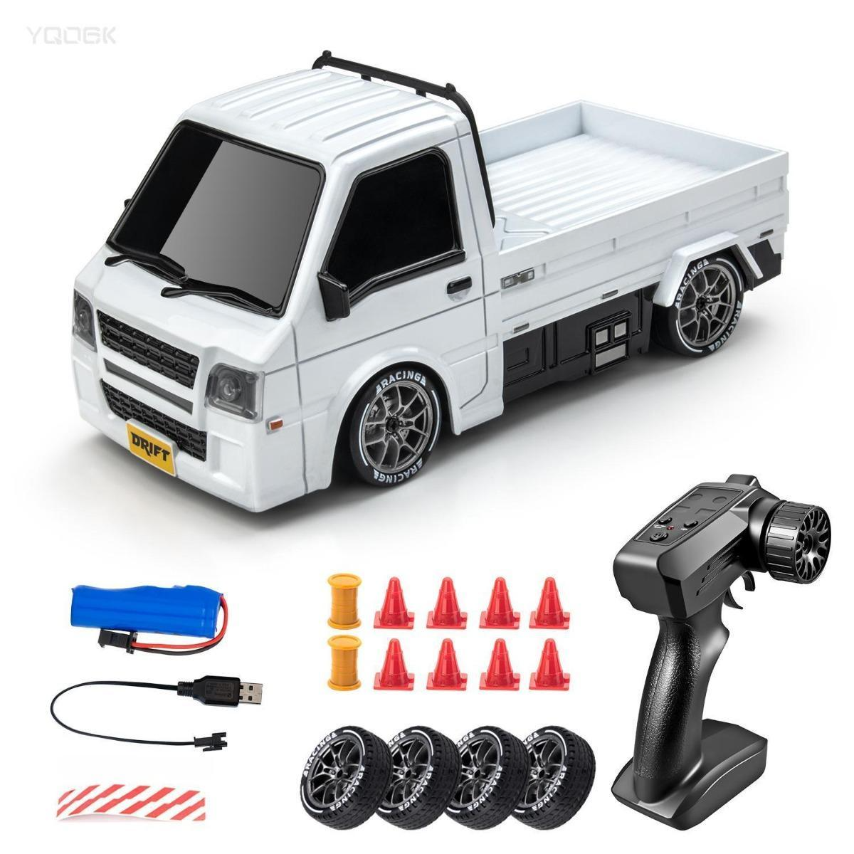 Scale 2.4GHz 4WD Remote Control RC Drift Car  High Speed LED Lights Drift Tires Kids  Toy For Indoor  & Outdoor Play Easter Gift RC Cars photo 5