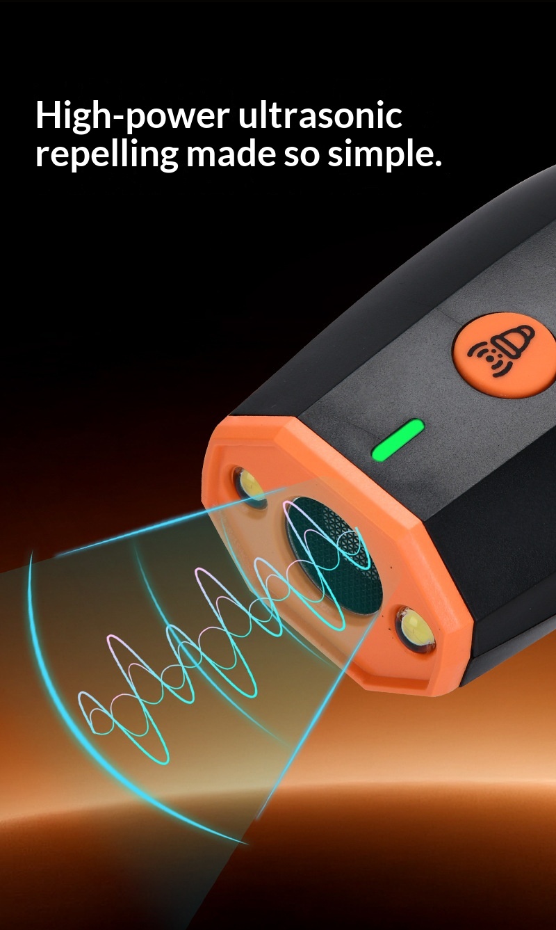 Portable Handheld Ultrasonic Dog Repeller photo 3