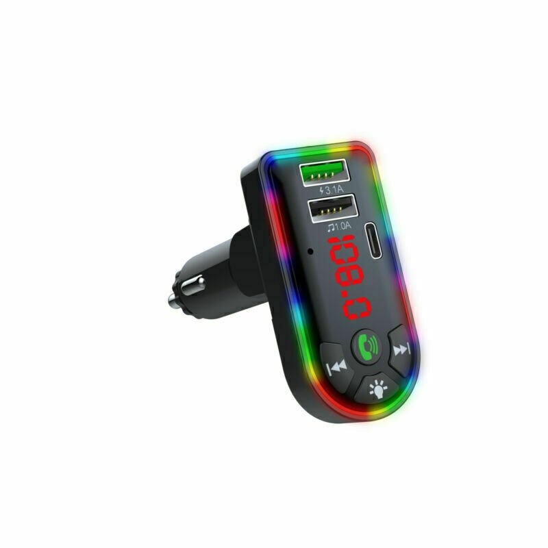 Car Bluetooth 5.0 MP3 Player FM Transmitter Radio 3.1A Fast Charger Adapter Lots photo 8