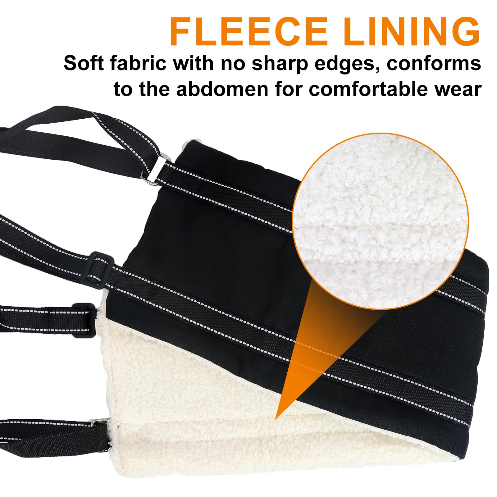 Adjustable Dog Lift Harness Portable Dog Sling For Back Legs Dog Sling Harness For Senior,Injured,Disabled Dogs After ACL Surgery photo 6