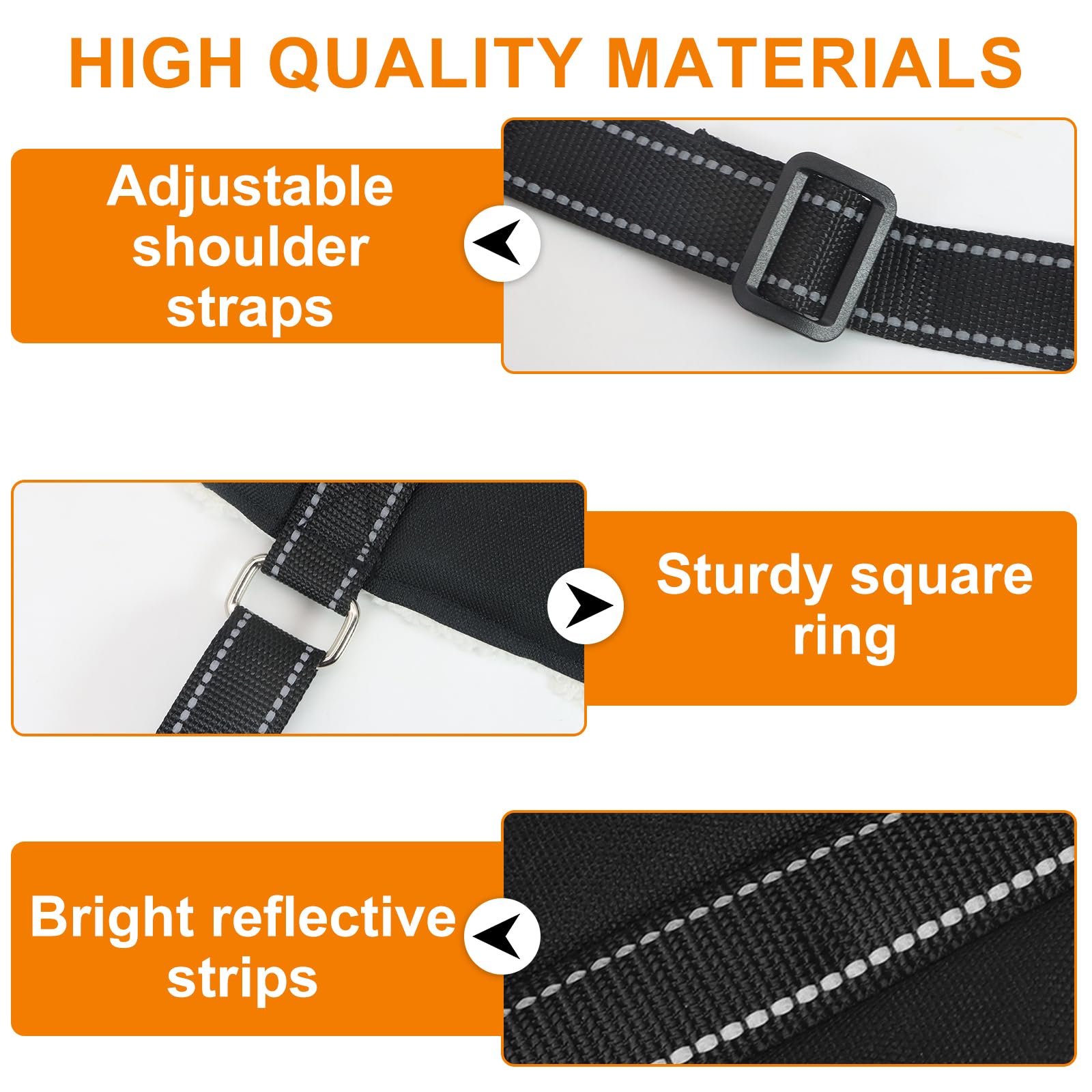 Adjustable Dog Lift Harness Portable Dog Sling For Back Legs Dog Sling Harness For Senior,Injured,Disabled Dogs After ACL Surgery photo 7