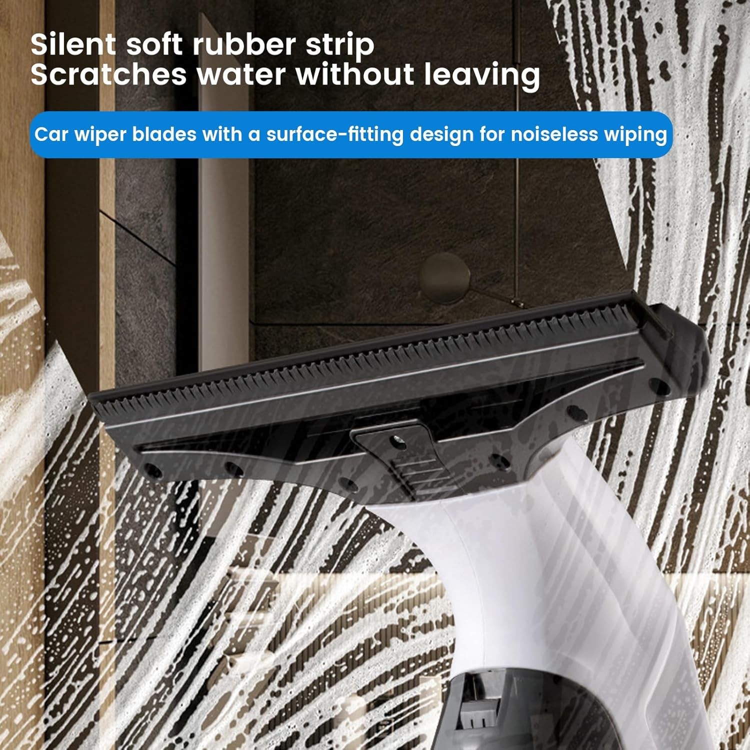 Cordless Window Vac Rechargeable Vacuum Cleaner Compact Electric Window Cleaner photo 8