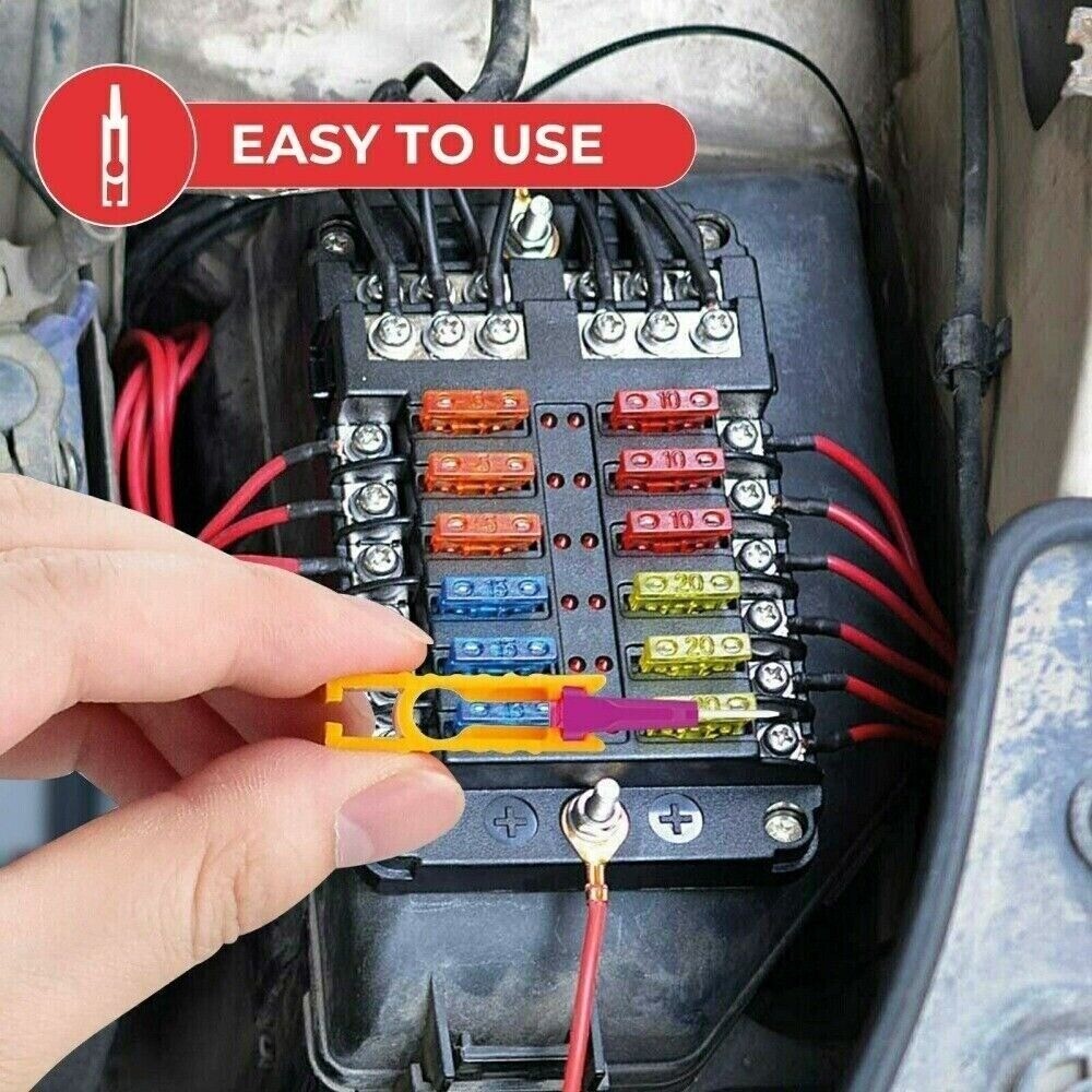 300PCS CAR BLADE FUSES Assortment Assorted Kit Blade Set Auto Truck Automotive photo 5