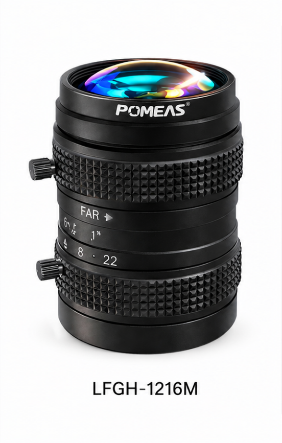 5MP 12mm Industrial Lens F1.6 C-Mount Low Distortion Machine Vision Lens For 1inch & 2    3inch Sensor FA Camera Inspection 5 Megapixel photo 2