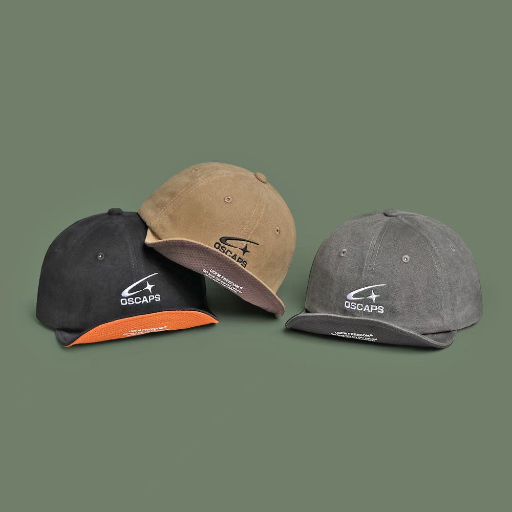 Japanese-style Soft-brimmed Color-matched Letter Baseball Cap With A Soft Top, Casual Fedora Hat, Retro Casual Cap With A Brim photo 8