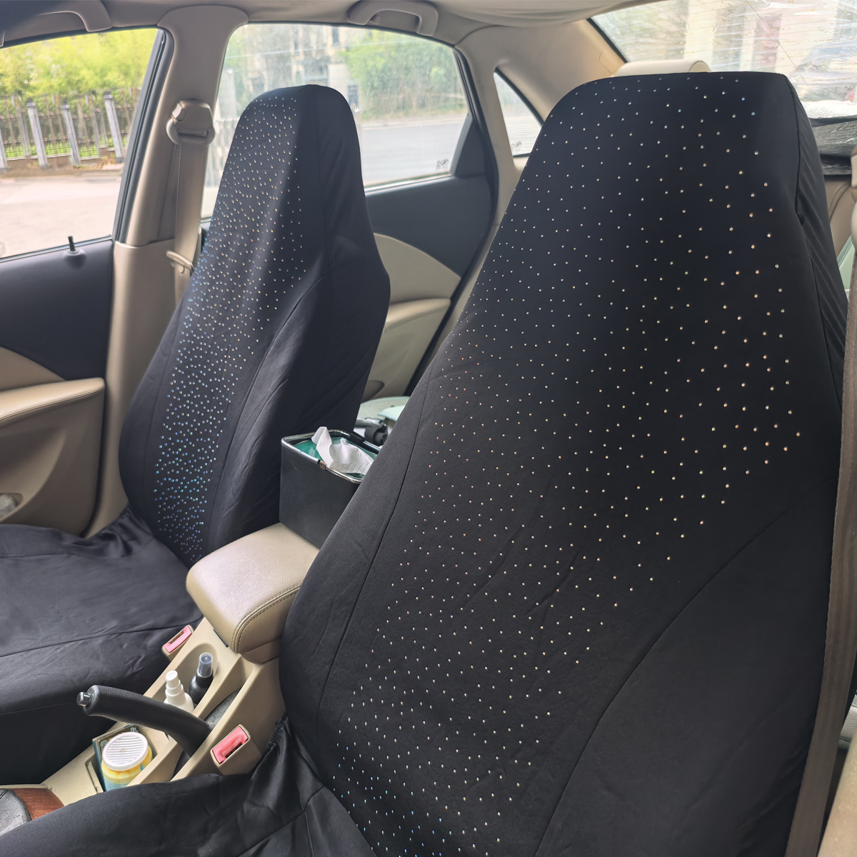 5-Seat Car Seat Cover, Classic And Timeless Design, Thin 2mm Thickness, Suitable For All Seasons photo 5
