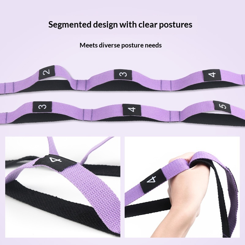 Spot Yoga Stretching Resistance Band Indoor Soft Stretch Split Horse Training Rope Fitness Equipment Supplies photo 2