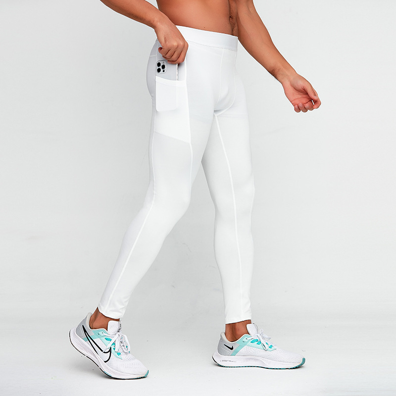 Autumn And Winter Men's Sports Leggings, High Elasticity Compression Pants, Cross-border Sports Fitness Running Training Pants photo 2