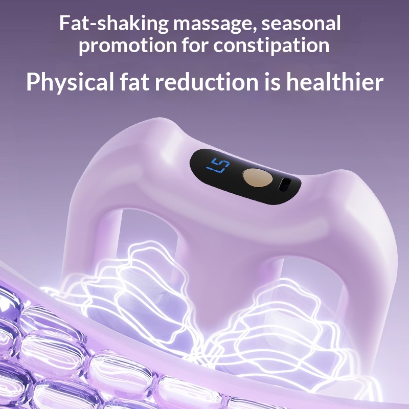 Fat-Burning Fascia Ring Muscle Relaxation Massager Mini Yoga Fitness Cross-Border Good Product Fat-Reducing Vibration USB Charging photo 6