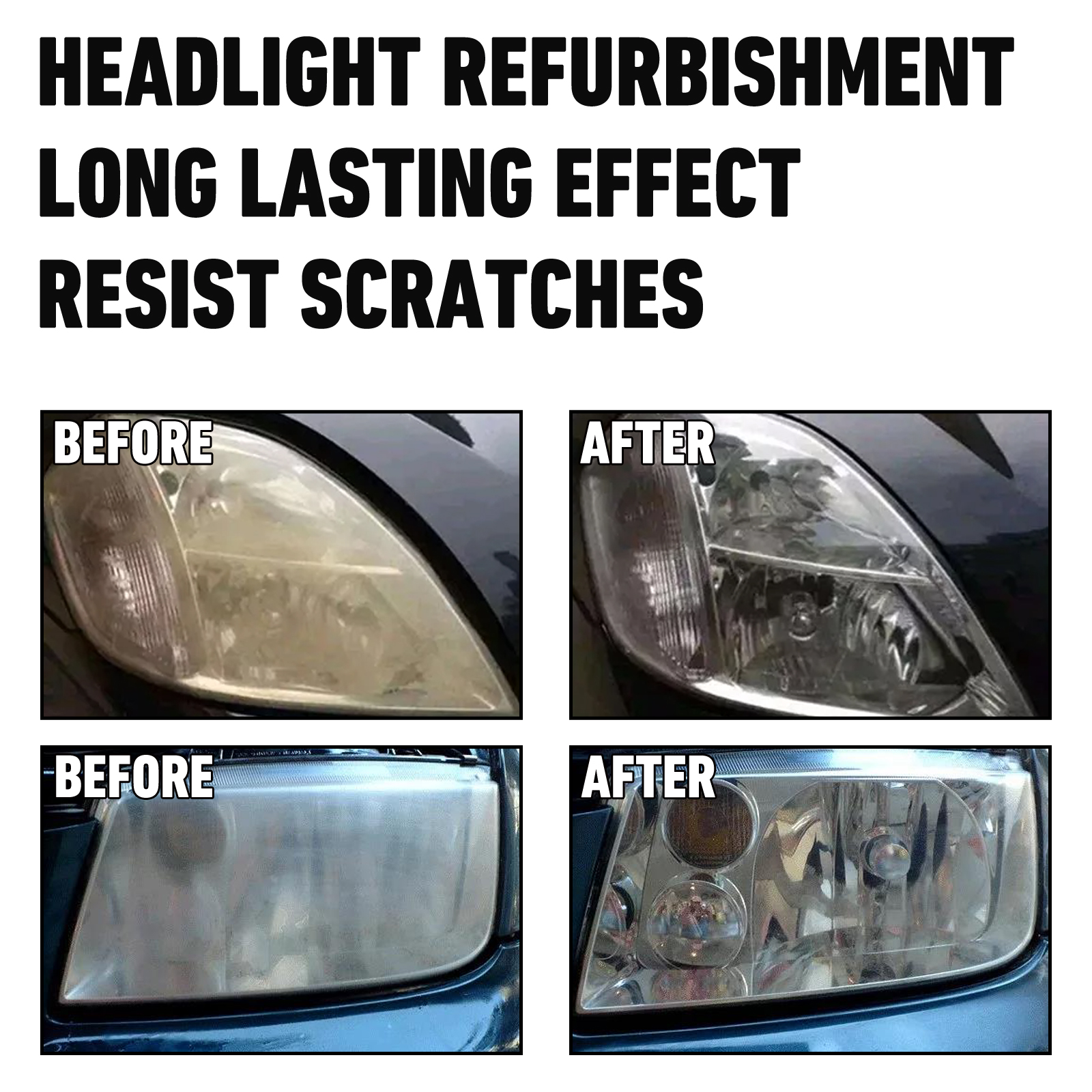 Rayhong Automotive Ceramic Headlight Repair Kit, Repair Scratches Yellow Polishing Headlight Shade Turned New Light photo 5