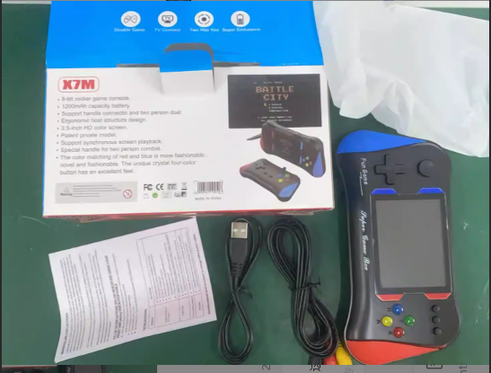 3.5'' 500 Classic Games Handheld Retro Video Game Console Player For Kids Adults photo 5
