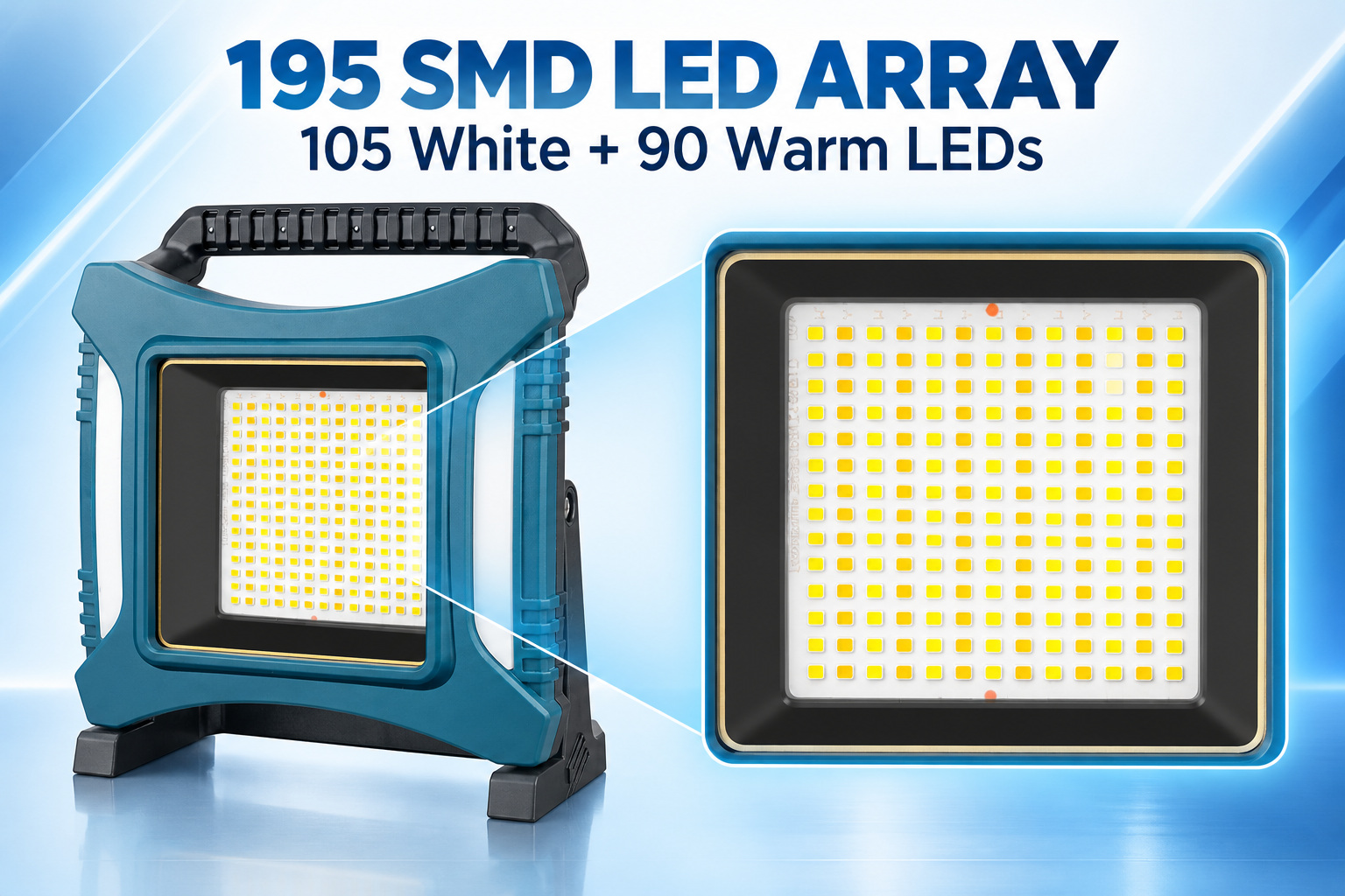Rechargeable Type C Batteryversion 18650 W8144 2 Wholesale Supply 3 Hour Runtime LED Flood Light photo 7