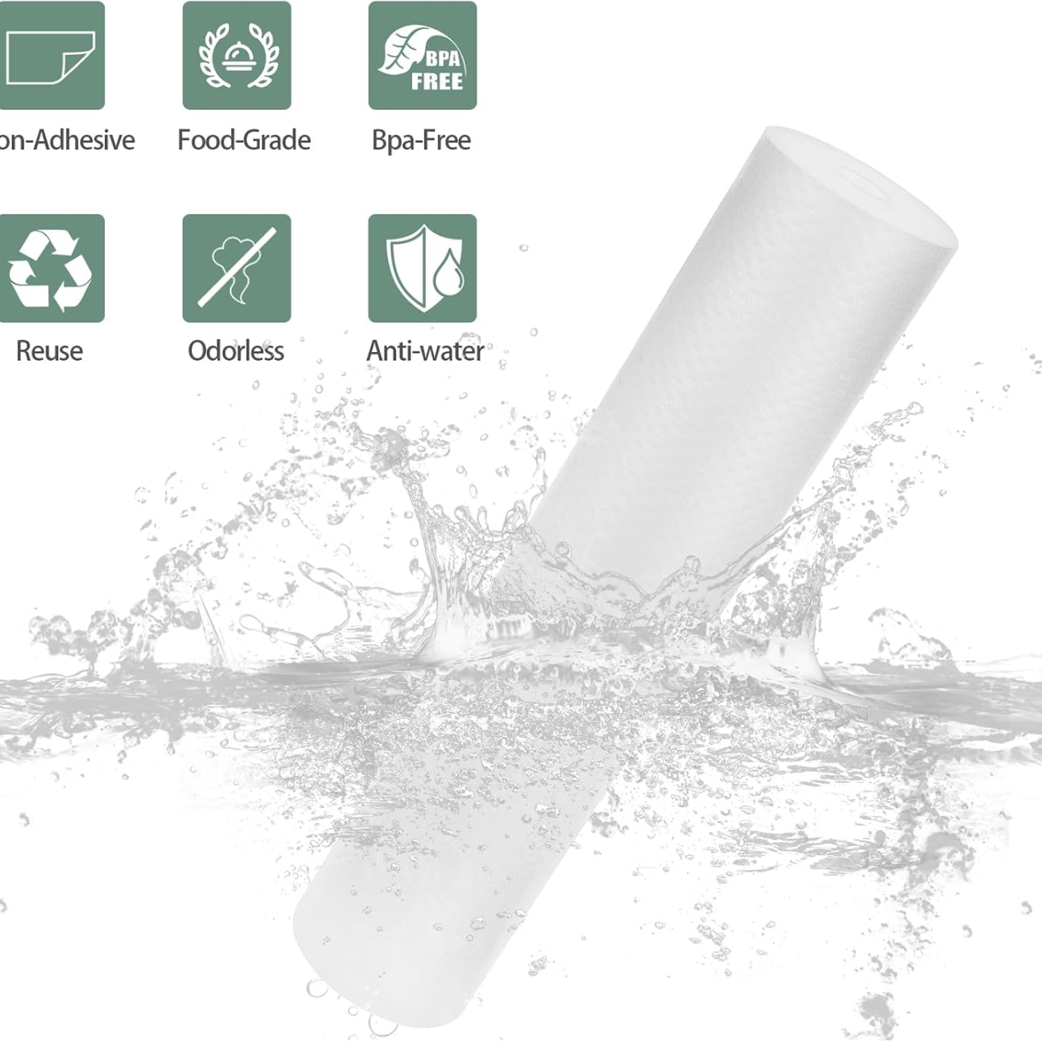 Shelf Liners Non-Adhesive Drawer Liner Waterproof Oil-Proof EVA Cabinet Fridge Liner Clear 12 X 120 Inch photo 4