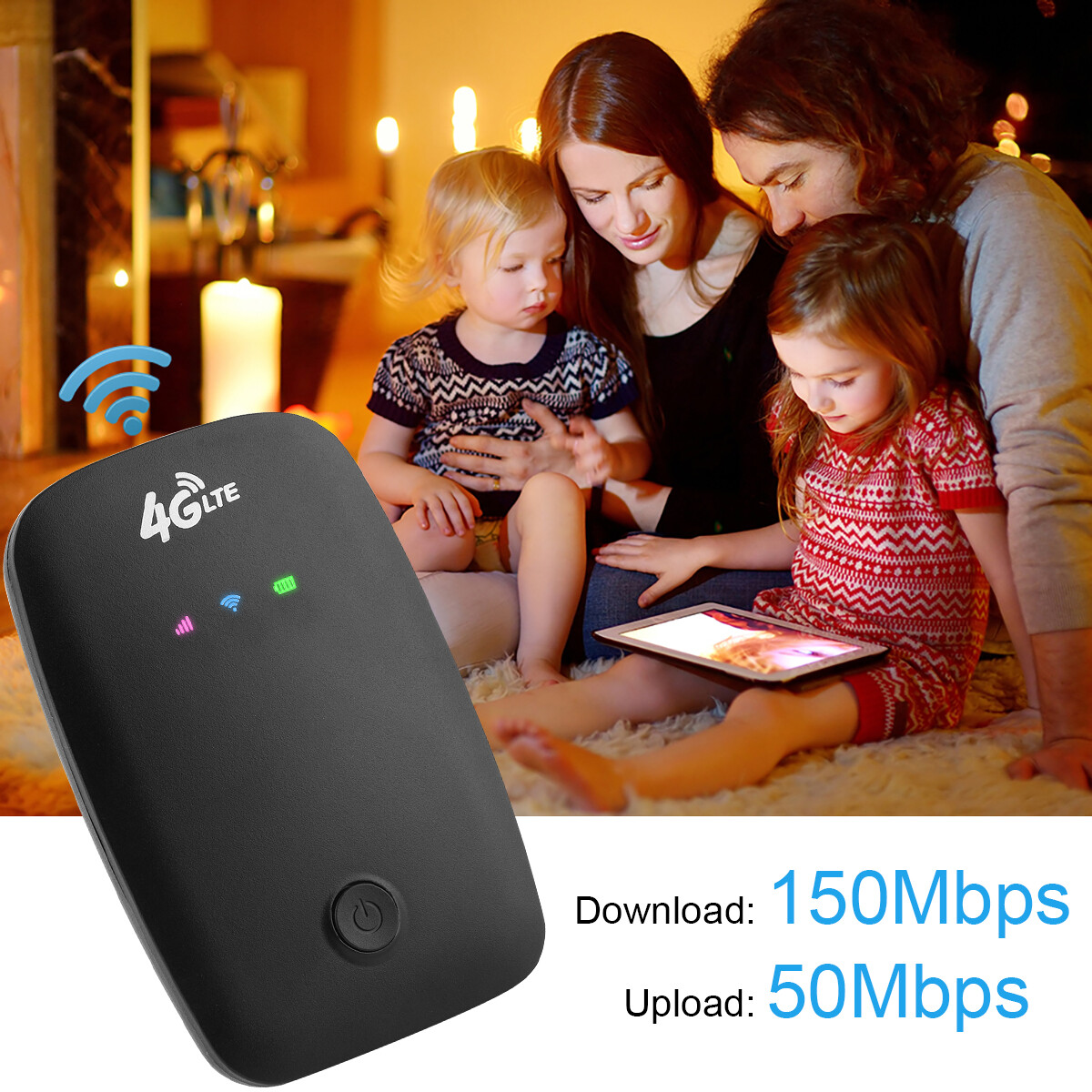 Wireless Wifi 4G LTE Routers Unlocked Mobile Broadband Portable Modem Hotspot photo 2