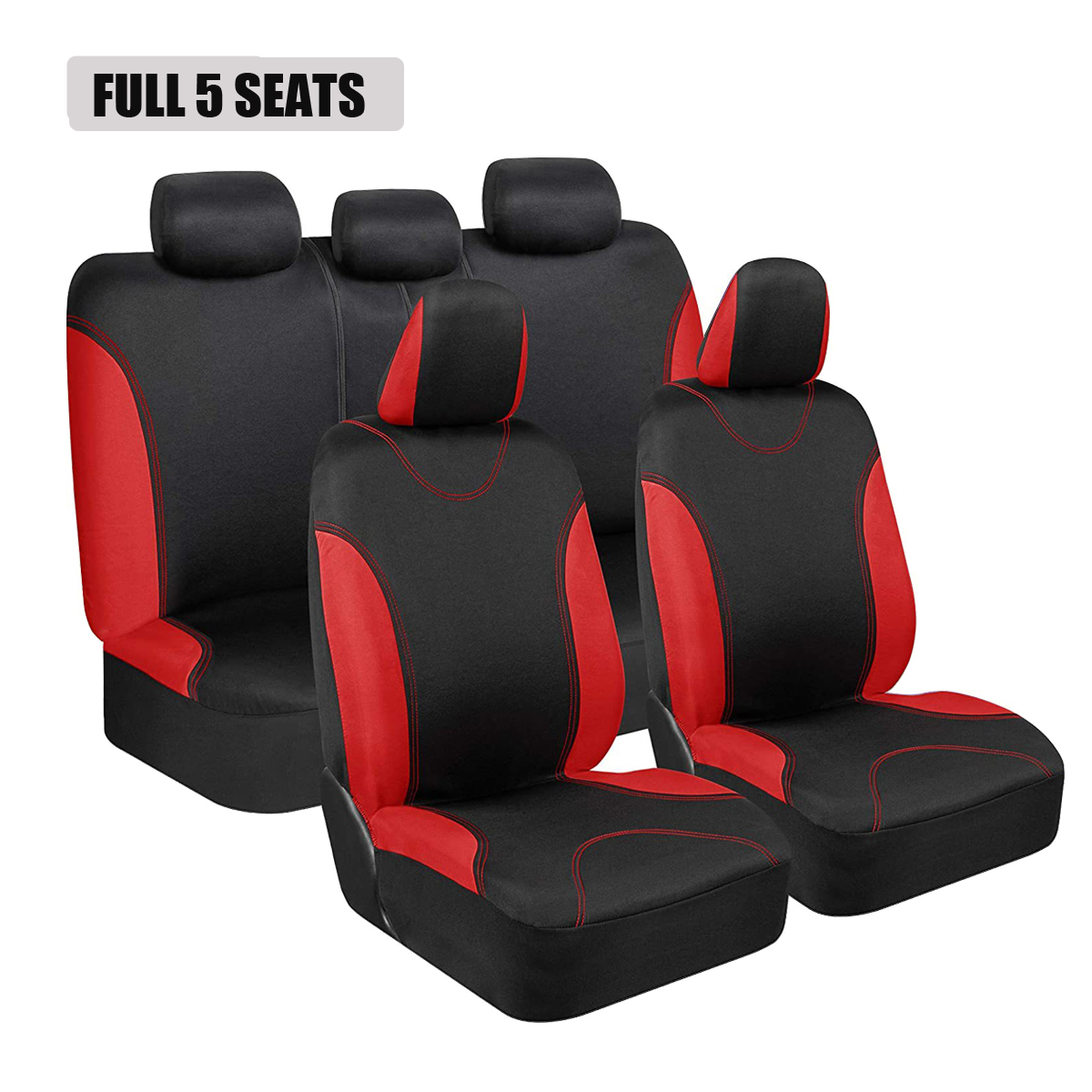 5-Seat Car Seat Cover, Classic And Timeless Design, Thin 2mm Thickness, Suitable For All Seasons photo 8