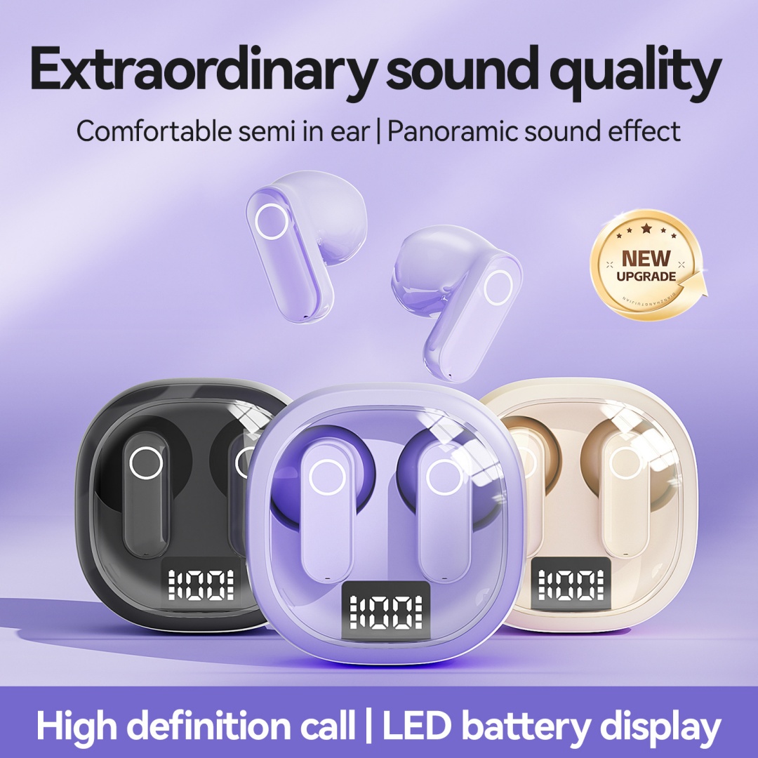 Cross Border Explosion M127 Long Range Hanging Earphone Private Model High Color Value Low Latency Wireless Bluetooth Headphones Wholesale photo 1