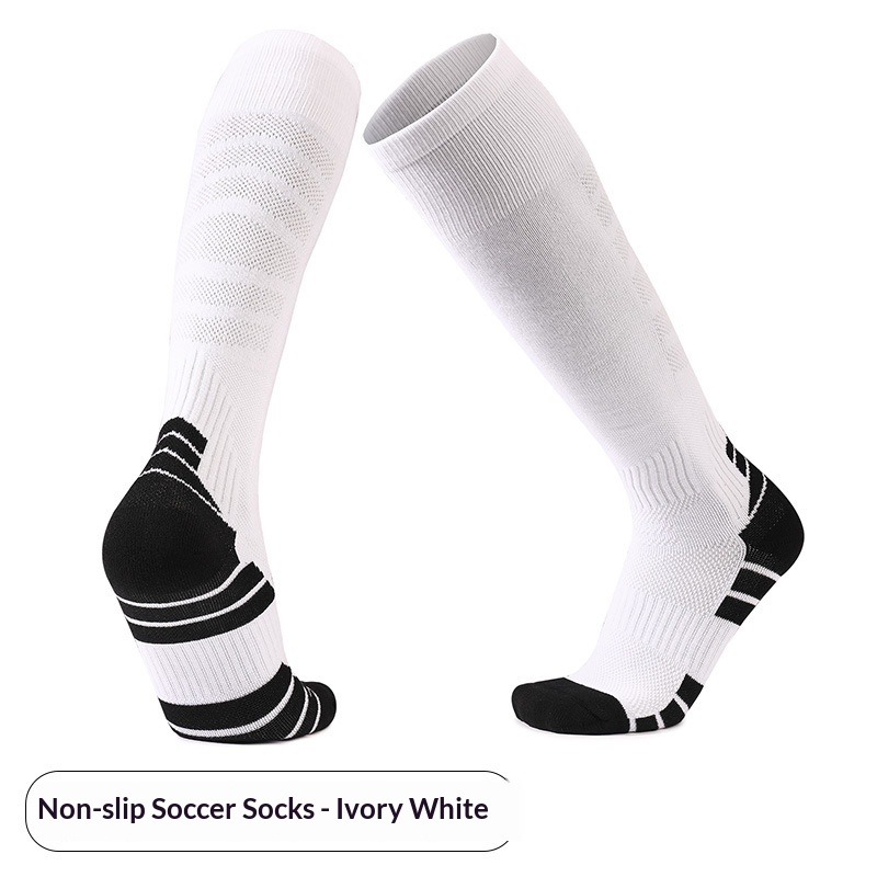 Cross-border Long-tube Sports Socks Thickened Non-slip Towel Bottom Mens Football Training Socks Sweat-absorbent Breathable Professional Football Socks photo 4