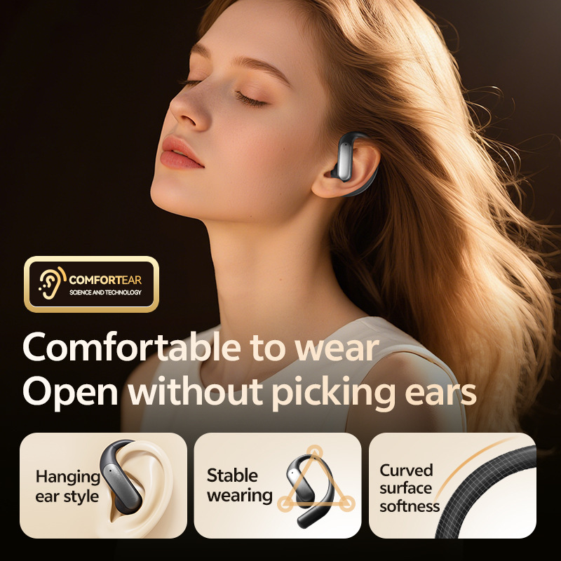 Cross Border Explosion M129 Long Range OWS Private Model High Value Long Wear Painless Wireless Bluetooth Headphones Wholesale photo 2