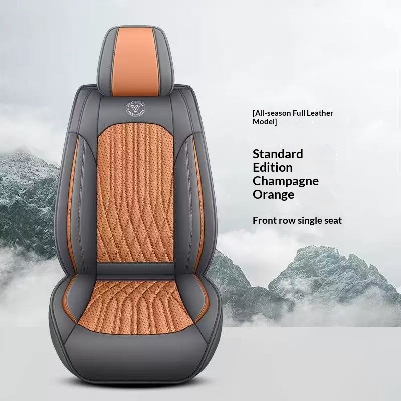 Full-coverage Car Seat Covers With Elegant Lines photo 8