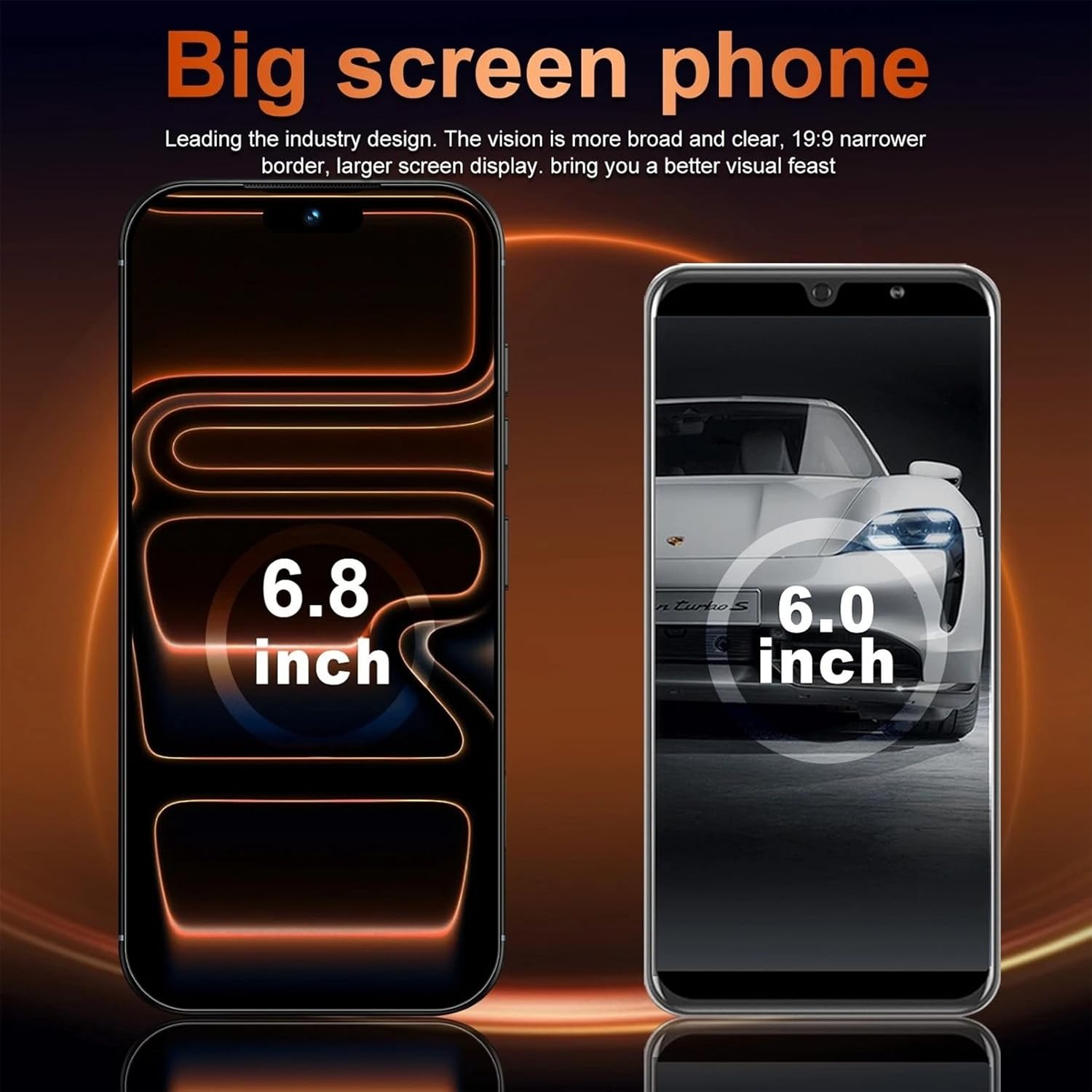A17 Pro Max 5G Android 15 Smartphone, 6.8in FHD- Display, 8GB RAM - 256GB Storage, 72MP Front & 108MP Rear Camera, 8000mAh Battery, Global Version photo 5
