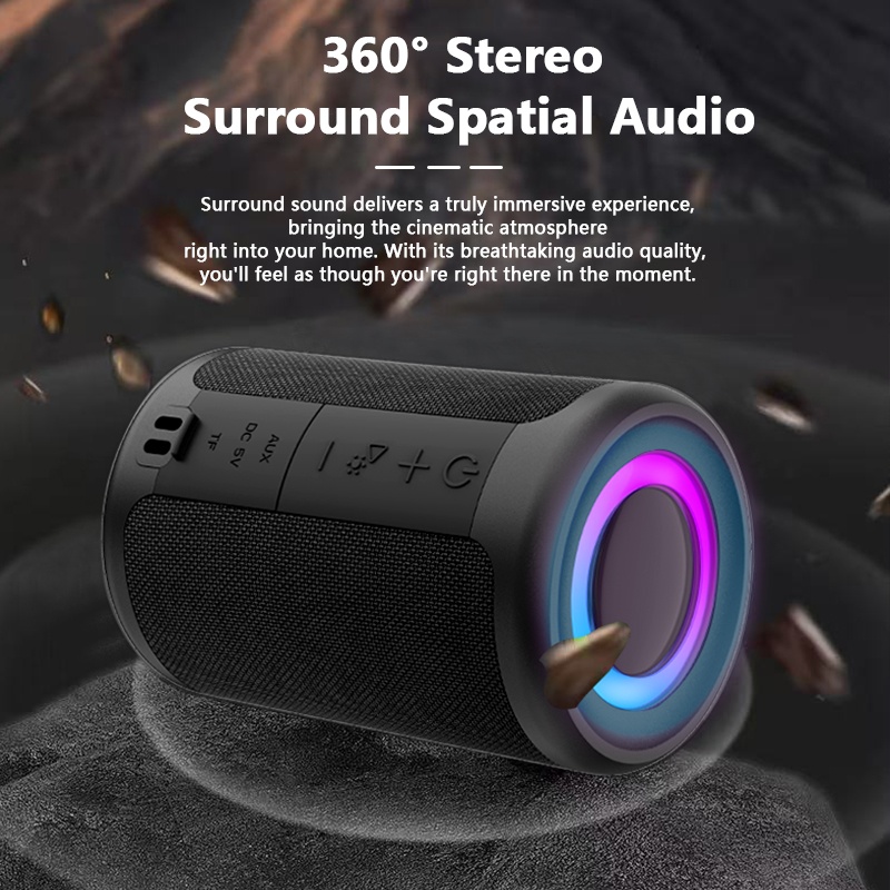 New Portable Bluetooth Speaker Small Bass Music Loud Sound Wireless Mini Speaker photo 1