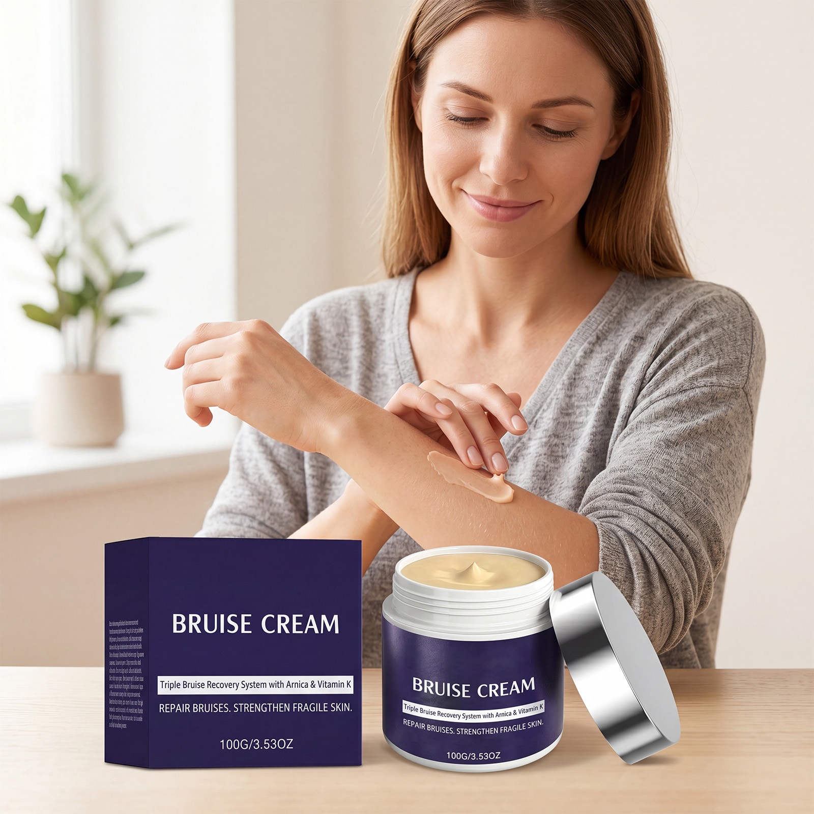 Moisturizing And Soothing Cream 10 0g 1box photo 2
