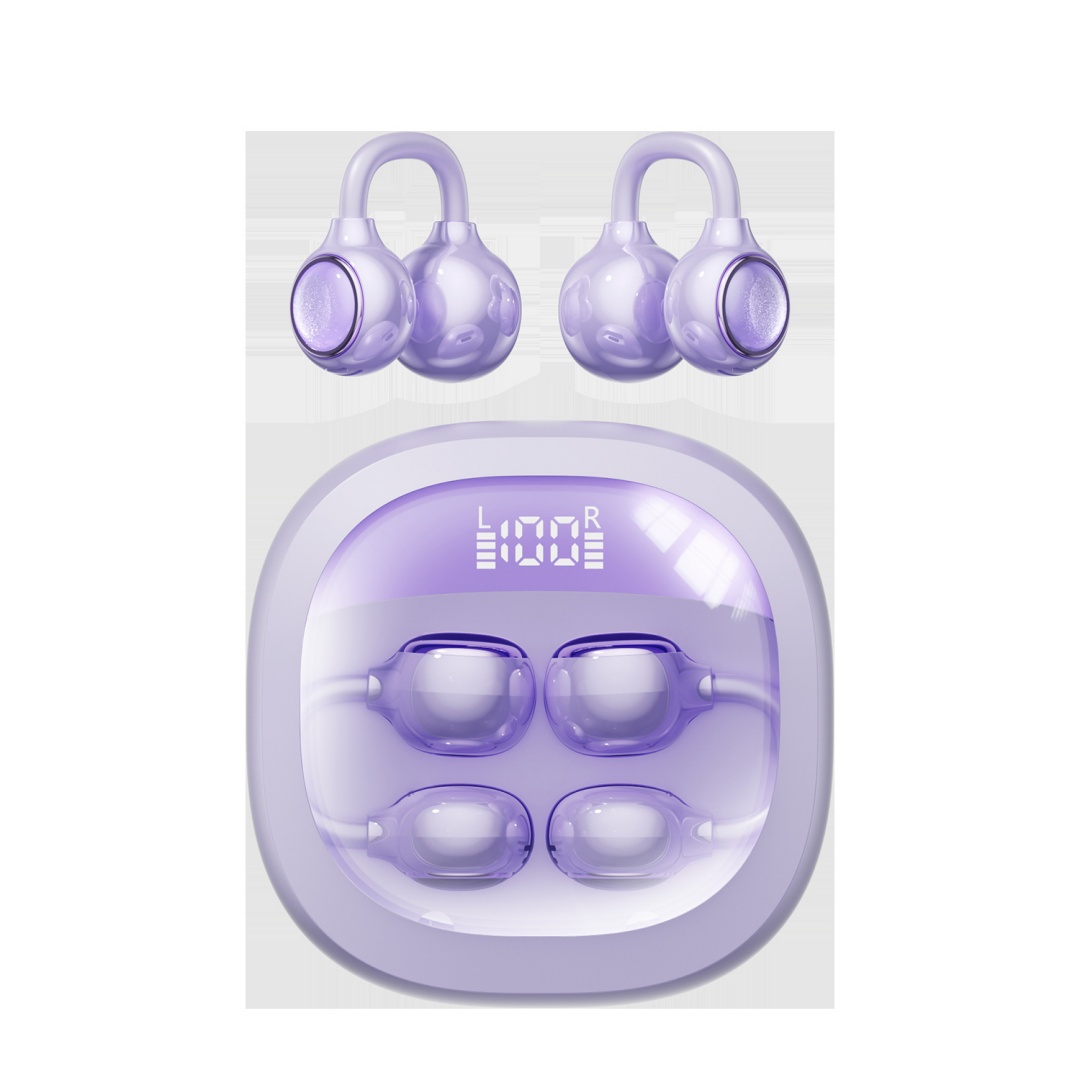 Cross Border Explosion M127 Long Range Hanging Earphone Private Model High Color Value Low Latency Wireless Bluetooth Headphones Wholesale photo 7