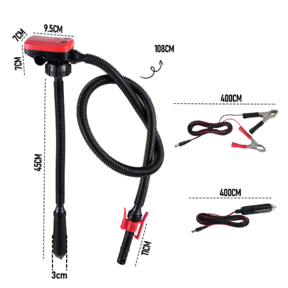 Electric 12V Oil Pump Portable Handheld  Pump Oil Fuel Water Transfer AU photo 7