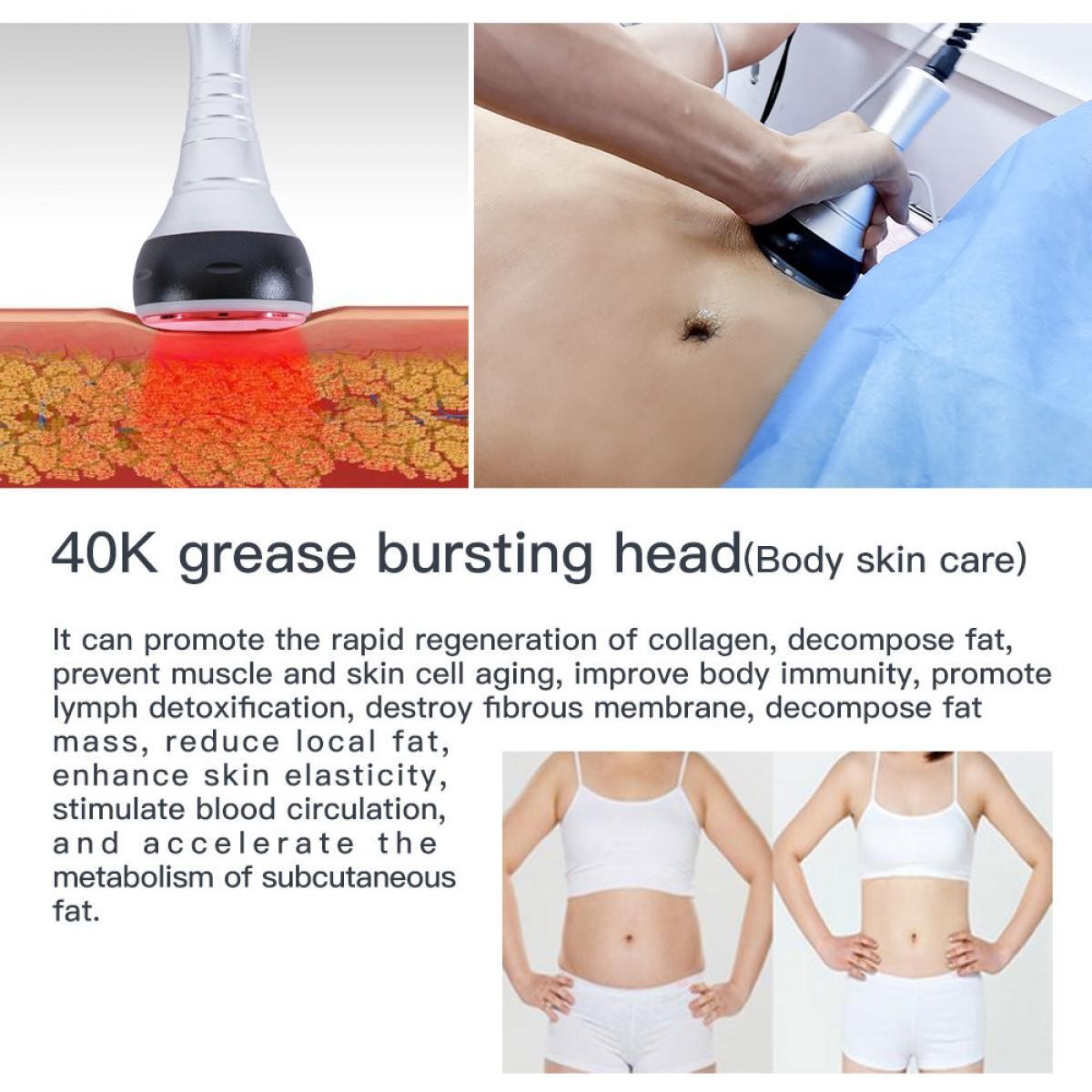 Mini Ultrasonic Cavitation Body Fat Burning Sculpting Device Slimming Machine photo 1